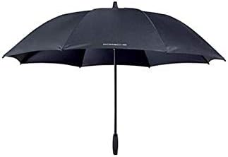 Porsche Regenschirm XL, Durchmesser 122 cm, Groß Windresistent Robust Leicht Stabil Wetterfest Kompakt Aluminium Fiberglas Herren Damen Grau XL Regenschutz Automatikschirm XL Stabiler Schirm Winddicht
