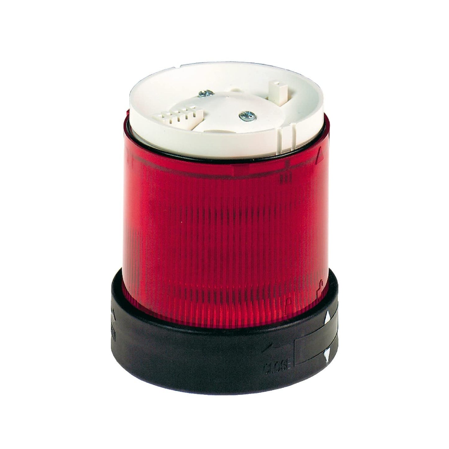 Schneider Electric ELE.LUM.INT.PRO.LED 230V ROJO rotes LED Blitzlichtelement langlebig robust Industrie Signal Leuchte Polykarbonat Schutz Tischmontage 230V GU10 Standard Blitzlicht Sicherheitslicht