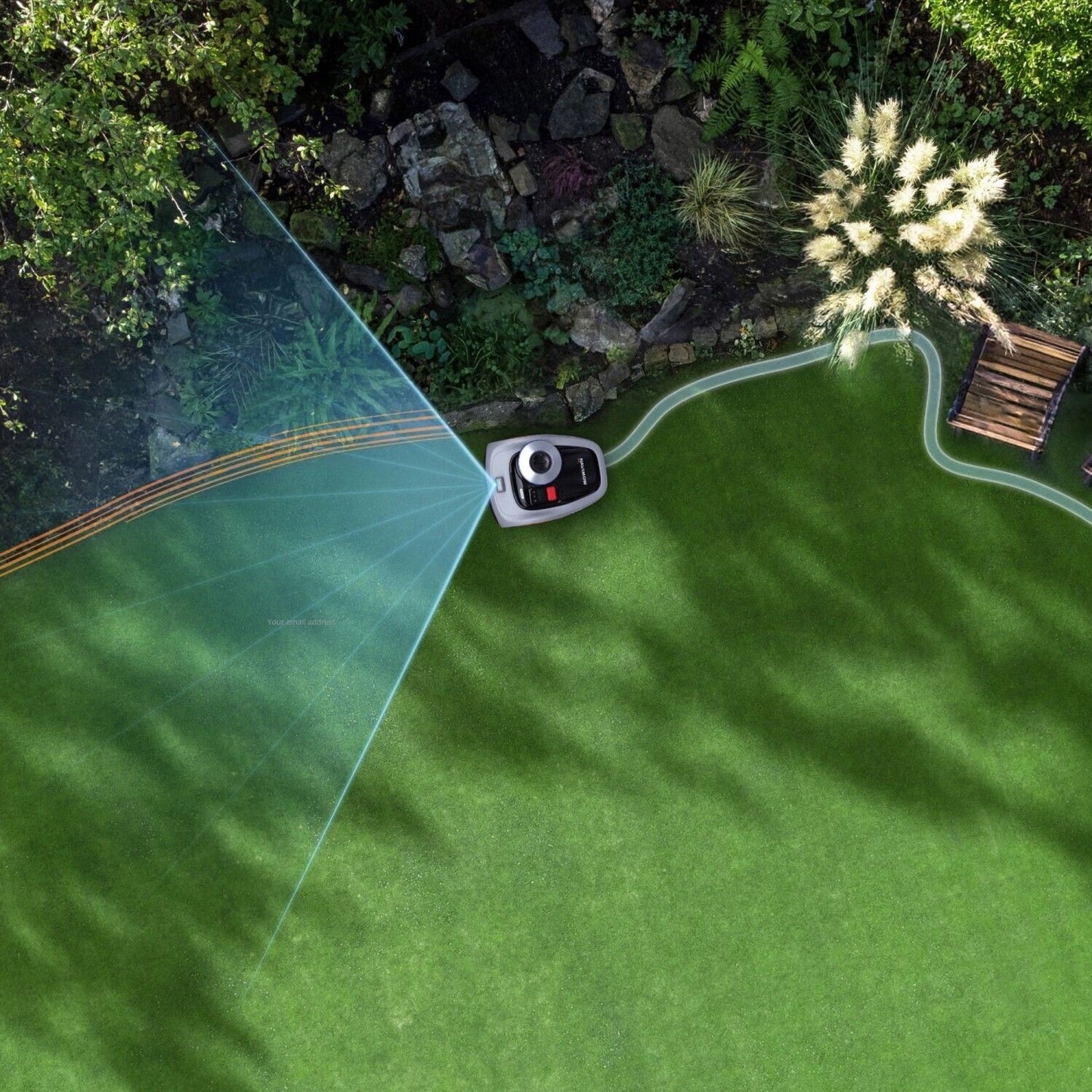 SEGWAY Navimow i105E Mähroboter mit GPS-RTK, KI-Kartierung & App-Steuerung 500m²