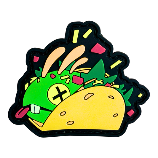 Warcraft & HotS BlizzCon 2023 Limitierter Sammler-Patch Badge – Blizzard Series 5 Murloc Taco Abzeichen – Exklusives PVC-Klettbadge für Fans & Sammler hochwertiger Gaming-Merchandise