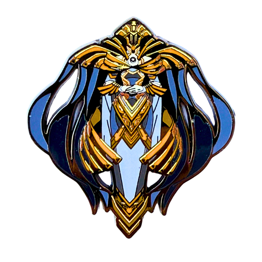 World of Warcraft Shadowlands Richterin Arbiter Pin – Blizzard Sammler Anstecker aus Metall mit Emaille – Hochwertiger Fantasy Fanartikel für Gamer & WoW Cosplay Fans