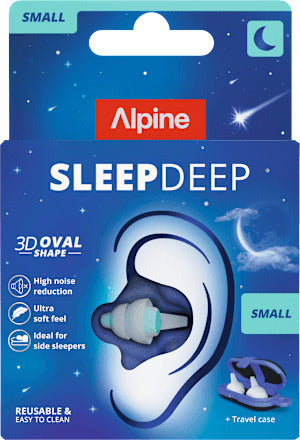 ALPINE Ohrstöpsel Sleep Deep Mini Größe S, 2 St