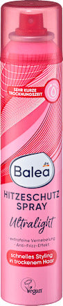 Balea Hitzeschutzspray Ultralight, 200 ml