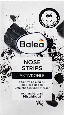 Balea Nosestrips mit Aktivkohle, 3 St