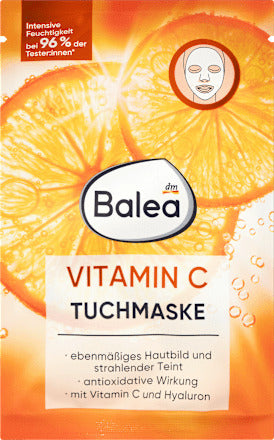 Balea Tuchmaske Vitamin C, 1 St