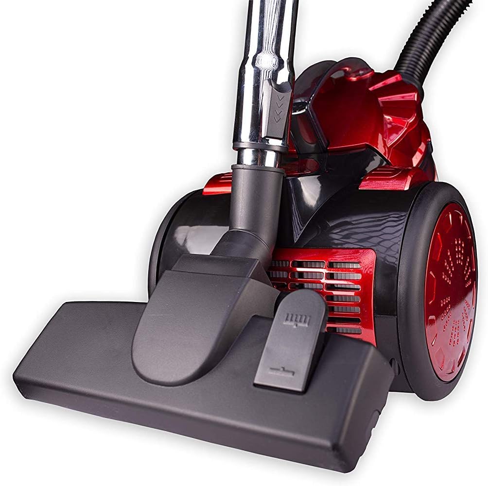 CleanIX Zyklon Bodenstaubsauger Beutellos 700W Power-Cyclone Technologie HEPA Filter Allergikerfreundlich Leichtgewicht Handstaubsauger Energiesparend Robuster Sauger für Auto Haus und Teppichboden Reinigung