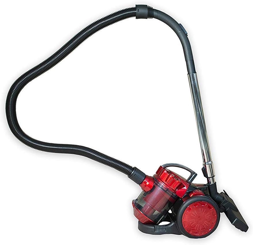 CleanIX Zyklon Bodenstaubsauger Beutellos 700W Power-Cyclone Technologie HEPA Filter Allergikerfreundlich Leichtgewicht Handstaubsauger Energiesparend Robuster Sauger für Auto Haus und Teppichboden Reinigung