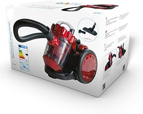 CleanIX Zyklon Bodenstaubsauger Beutellos 700W Power-Cyclone Technologie HEPA Filter Allergikerfreundlich Leichtgewicht Handstaubsauger Energiesparend Robuster Sauger für Auto Haus und Teppichboden Reinigung