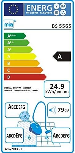 CleanIX Zyklon Bodenstaubsauger Beutellos 700W Power-Cyclone Technologie HEPA Filter Allergikerfreundlich Leichtgewicht Handstaubsauger Energiesparend Robuster Sauger für Auto Haus und Teppichboden Reinigung