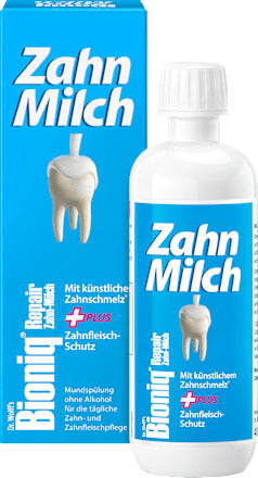 Bioniq® Mundspülung Zahnmilch fluoridfrei, 400 ml