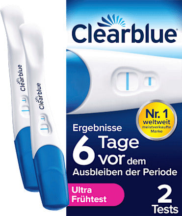 Clearblue Schwangerschaftstest Ultra Frühtest, 2 St