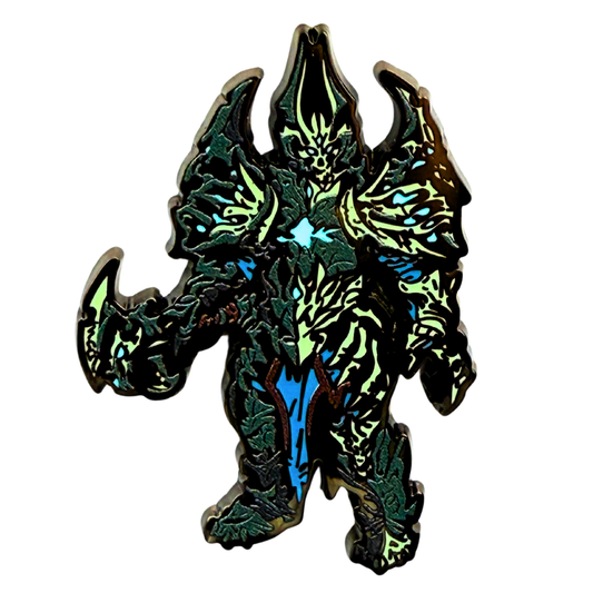 World of Warcraft The Jailer Armored Emaille Pin – Shadowlands Zovaal Blizzard Anstecknadel – Offizieller WoW Sammlerpin – Jailer Pin Metall Gothic Accessoire Videospiel Collectible