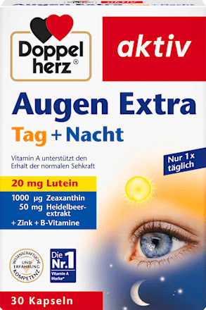 Doppelherz Augen Extra Tag + Nacht Kapseln 30 St., 16,2 g