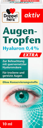 Doppelherz Augentropfen Hyaluron 0,4%, 10 ml