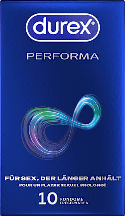 Durex Kondome Performa, Breite 56mm, 10 St