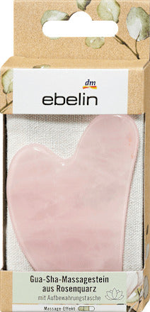 ebelin Gua Sha Y-Stein Rosenquarz, 1 St