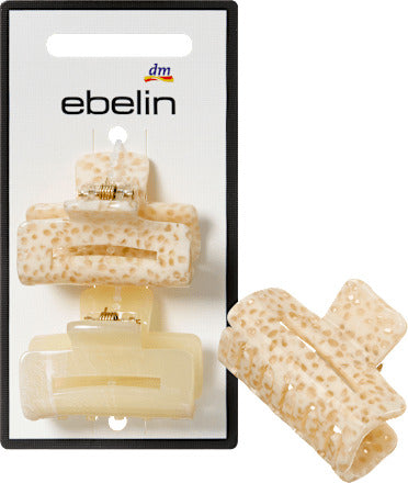 ebelin Haarklammern klein, creme, 2 St
