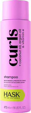 HASK Shampoo curls + coconut oil, 473 ml