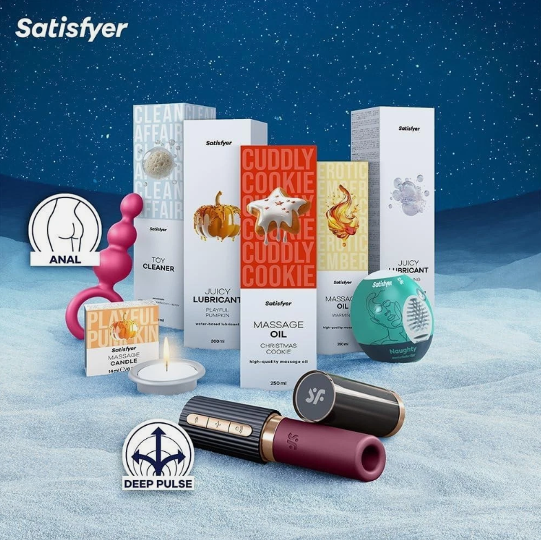 EIS Premium Erotischer Adventskalender 2025 - 24 hochwertigen Sexspielzeugen, Vibratoren, Erotik Advent, für Paare, für Damen und Herren ( Wert 900€ )