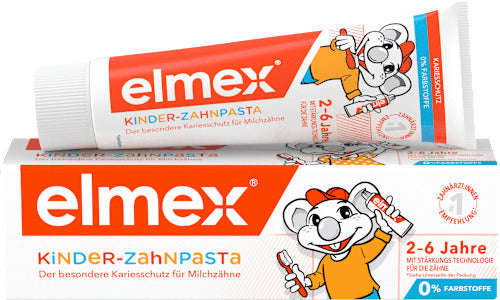 elmex Zahnpasta Kinder, 2-6 Jahren, 50 ml