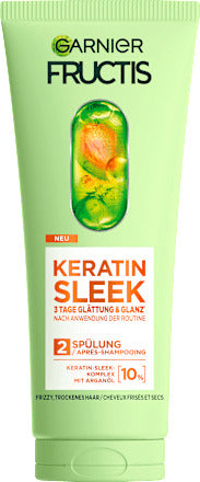 GARNIER FRUCTIS Conditioner Keratin Sleek, Anti-Frizz, 200 ml