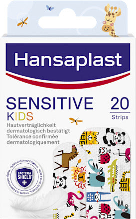 Hansaplast Pflaster Strips Sensitive Kids, 20 St