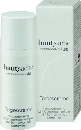 hautsache Tagescreme hautverfeinernd LSF 50+, 50 ml
