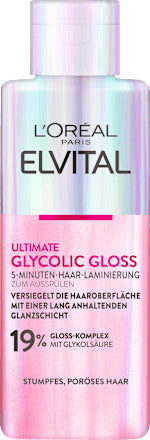 L'ORÉAL PARiS ELVITAL Haarkur Glycolic Gloss, 5 Minuten Haar-Laminierung, 200 ml