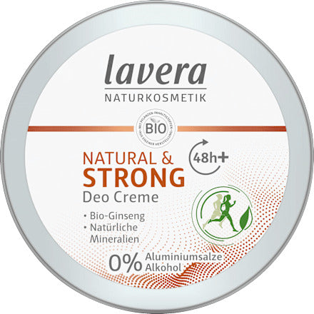 lavera NATURKOSMETIK Deocreme Natural & Strong, 50 ml