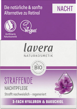 lavera NATURKOSMETIK Nachtcreme straffend, 50 ml