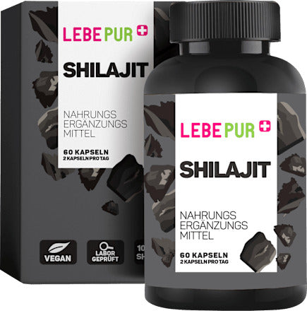Lebepur Shilajit Kapseln 60 St, 37,2 g