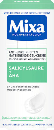 Mixa Gel-Creme mattierend Anti-Unreinheiten, 50 ml