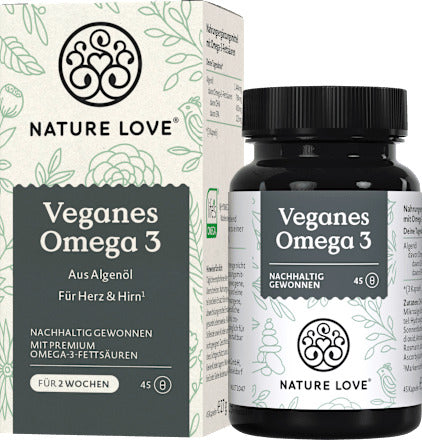 Nature Love Omega-3 vegan Kapseln 45 St, 27 g