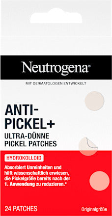 Neutrogena Anti Pickel Patches Hydrokolloid, 24 St
