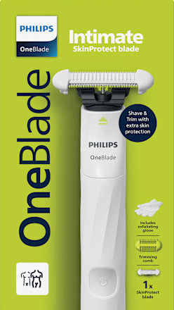 PHILIPS OneBlade Elektrischer Rasierer, OneBlade Intimate Women QP1924/24, 1 St