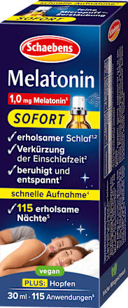 Schaebens Melatonin Sofort-Spray, 30 ml