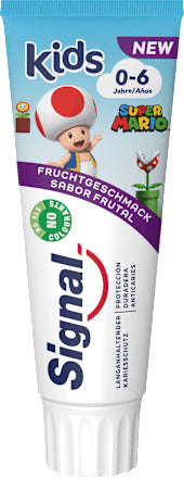 Signal Zahnpasta Kinder Fruchtgeschmack, 0 bis 6 Jahre, 75 ml