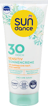 SUNDANCE Sonnencreme sensitiv LSF 30, 100 ml