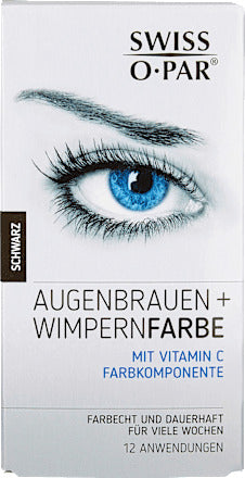 Swiss-o-Par Augenbrauen- und Wimpernfarbe Schwarz, 1 St