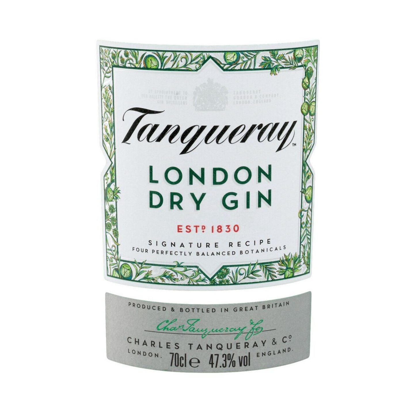 Tanqueray London Dry Gin 43,1% Vol. 6er 0,7l Alkohol Set – Klassischer Wacholder-Gin, Premium-Gin aus Schottland, ideal für Gin Tonic, Cocktails & puren Genuss, Hochprozentiger Dry Gin für Kenner - Alchohol