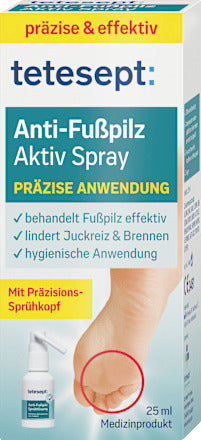 tetesept Fußpilz Entferner Spray, 25 ml