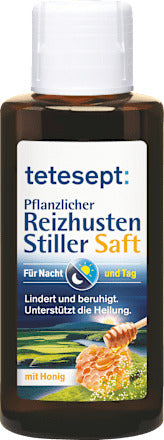 tetesept Hustensaft Pflanzlicher Reizhusten Stiller, 125 ml