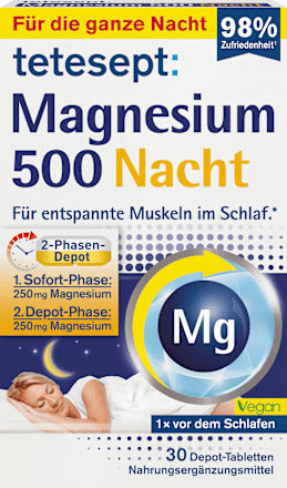 tetesept Magnesium Tabletten Nacht 30 St, 42,6 g