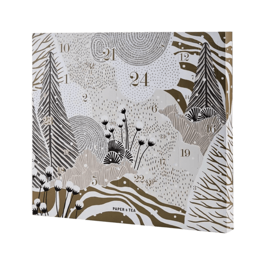 Westwing Tee Adventskalender 2025 Winter Harmony – Premium Tee Set mit 24 internationalen Tees, für Damen & Herren Weihnachten Advent Kalender