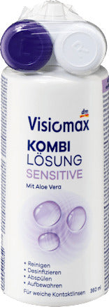 Visiomax Kombilösung Sensitive mit Behälter, 360 ml