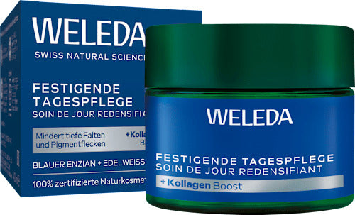 WELEDA Gesichtscreme festigend blauer Enzian & Edelweiß, 40 ml