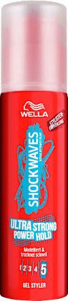 WELLA SHOCKWAVES Haargel Ultra Strong Power Hold, 100 ml