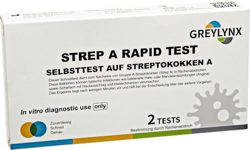 Wizard Streptokokken Selbsttest, 2 St