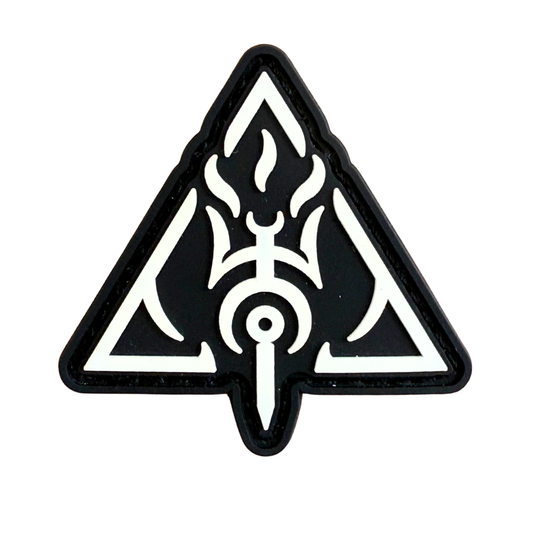 Warcraft „Schwert der Gerechtigkeit“ Patch & Badge - BlizzCon 2023 – Blizzard Hochwertiges, exklusives Sammler-Abzeichen mit Klettverschluss, robustem PVC und Stickerei für World of Warcraft Sword Fans und Sammler