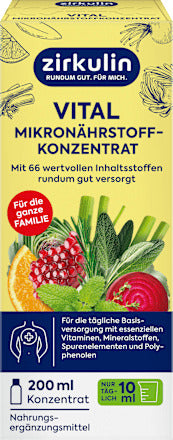 Zirkulin Vital Nährstoffkonzentrat, 200 ml